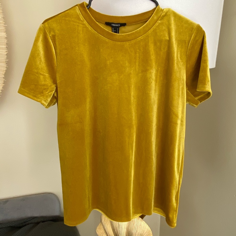 Velvet t shirt